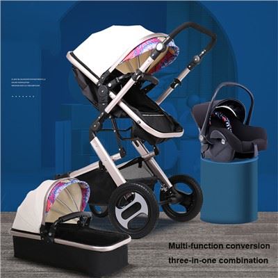 3 in 1 Prams Silver